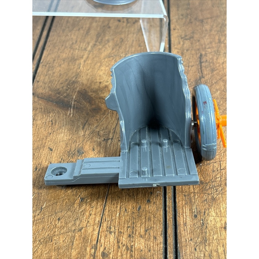 1989 TMNT Sewer Cycle Motorcycle Sidecar  Lid Slingshot Bucket Ninja Turtles - Picture 3 of 8